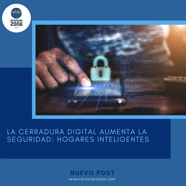 la cerradura digital garantiza la seguridad del hogar
