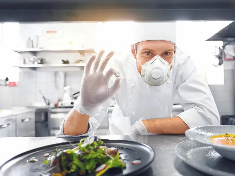 Seguridad en las cocinas de los comedores escolares durante la covid19