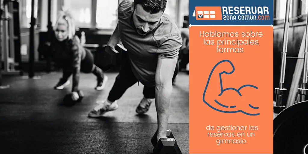 gestion reservas gimnasio reservar zona comun App